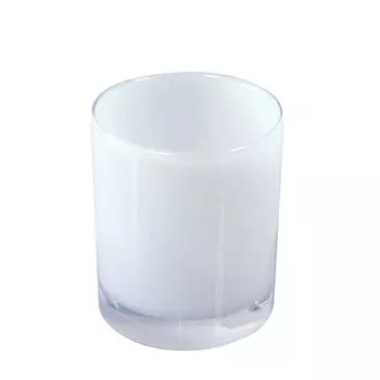 Стакан Axentia Priamos для ванной комнаты из белого акрила, 7 см, высота 8,5 см