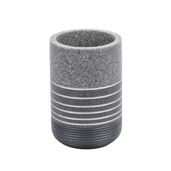 Стакан Axentia Salta для ванной комнаты из полирезина. 7 высота 11 см