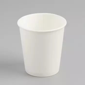 Стакан бумажный «Белый» 185 мл