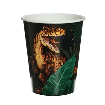 Стакан бумажный Dangerous party, однослойный, 250 мл