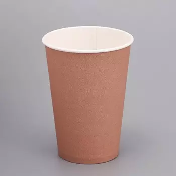 Стакан бумажный "Крафт" 400 мл