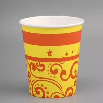 Стакан бумажный "Оранж" 250 мл