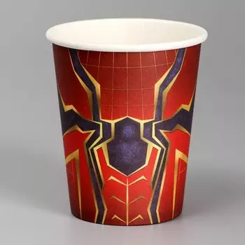 Стакан одноразовый бумажный "Паутинка", 250 мл