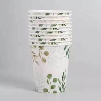 Стакан одноразовый бумажный «Природа», 250 мл