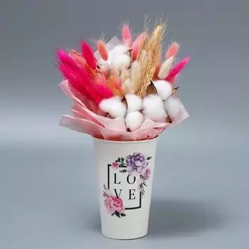 Стакан для цветов влагостойкий «Рамка», 400 мл