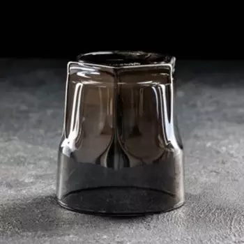 Стакан «Для друзей», 290 мл, 8,5×8,5×9,5 см, цвет серый