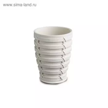 Стакан для пасты и щётки Palm, пластик, цвет бежевый