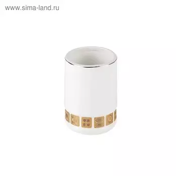 Стакан для пасты и щётки Peti, керамика