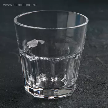 Стакан низкий Paabahe Casablanca, 205 мл, стекло, прозрачный