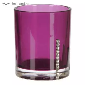Стакан для зубной пасты Roma, цвет фиолетовый