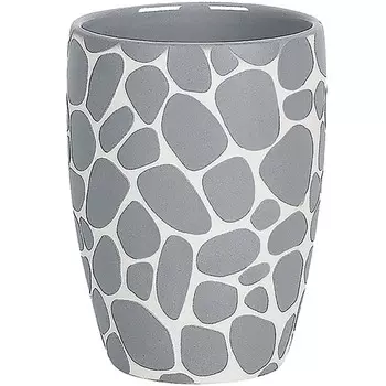 Стакан для зубных щеток DARWIN PEBBLE (керам./серый)