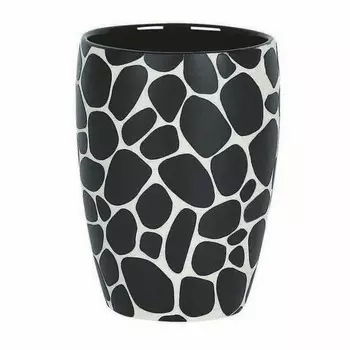 Стакан для зубных щеток DARWIN PEBBLE (керам./черн)