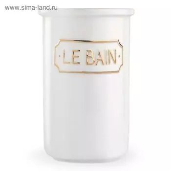 Стакан для зубных щеток Le Bain blanc