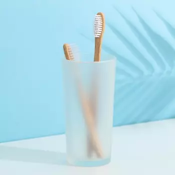 Стакан для зубных щеток, матовый, 230 мл