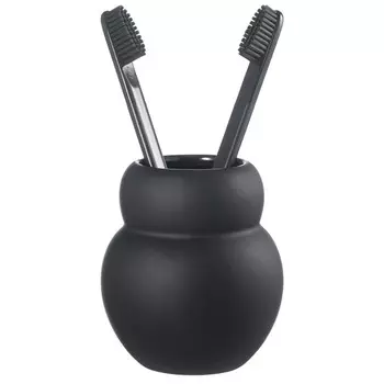 Стакан для зубных щёток Bergenson Bjorn Bath Markl, цвет чёрный