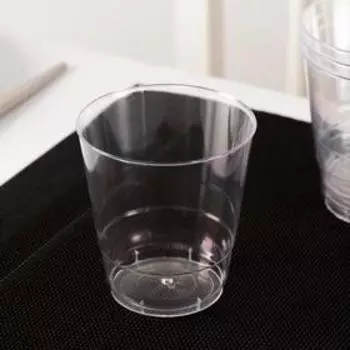 Стакан Доляна «Кристалл», 200 мл, цвет прозрачный