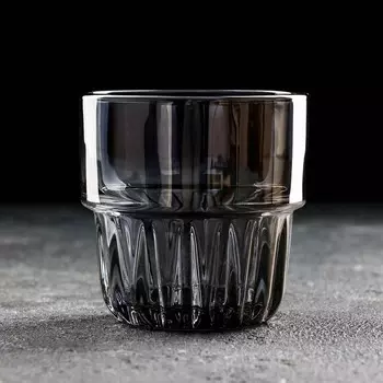 Стакан «Грань», 250 мл, 8,5×8,5×8,3 см, цвет серый