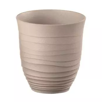 Стакан Guzzini Tierra, 350 мл, цвет бежево-розовый