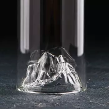 Стакан Magistro «Горы», 300 мл, стекло, прозрачный