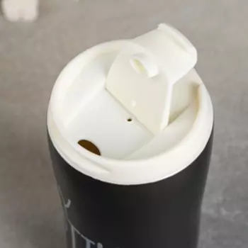 Стакан «Моя любовь», 400 мл, с крышкой, надпись МИКС