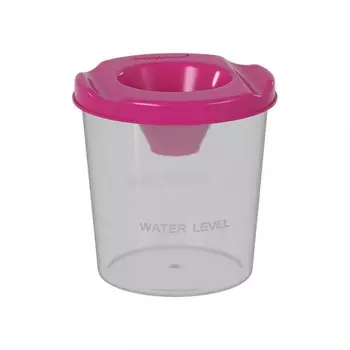 Стакан-непроливайка Neon Solid, розовый