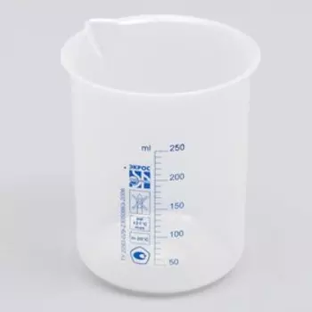 Стакан низкий со шкалой, 250 мл