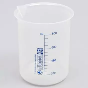 Стакан низкий со шкалой, 800 мл