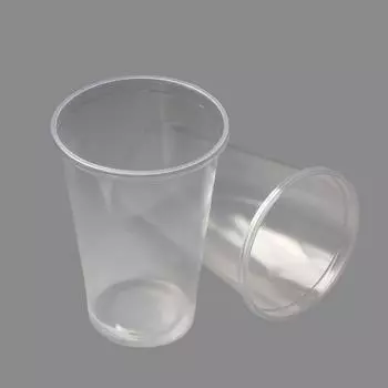 Стакан одноразовый TAKE IT EASY «Прозрачный», 300 мл, пластик, прозрачный, форма МИКС