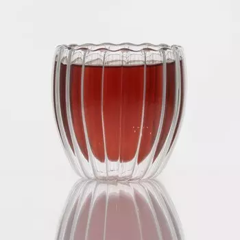 Стакан стеклянный с двойными стенками «Риба», 250 мл