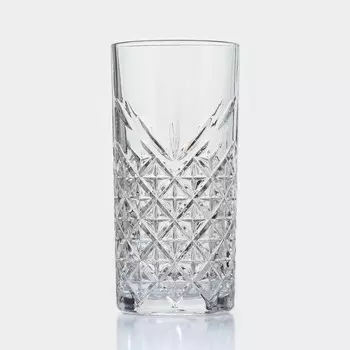 Стакан высокий Paabahe Timeless, 450 мл, стекло, прозрачный