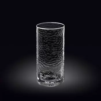 Стакан Wilmax England Hammered, термостекло, 290 мл, цвет platinum