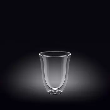 Стакан Wilmax England, термостекло, двойные стенки, 100 мл