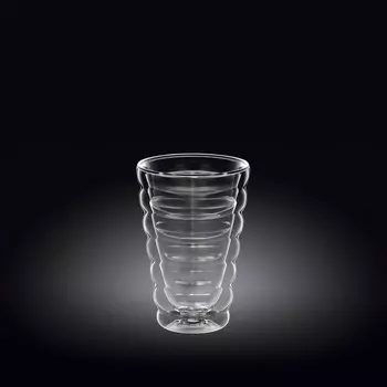 Стакан Wilmax England, термостекло, двойные стенки, 150 мл