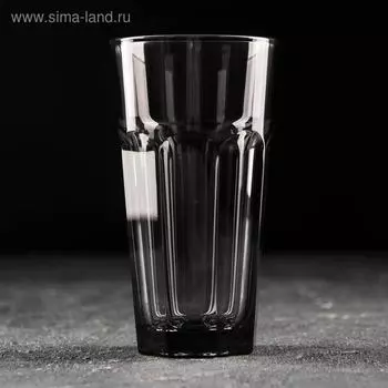 Стакан высокий стеклянный «Грей», 365 мл