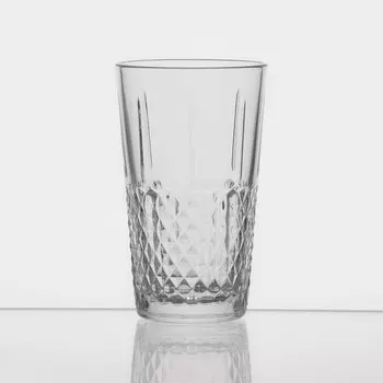 Стакан высокий Paabahe «Хайнесс», 355 мл, стекло, прозрачный