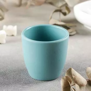 Стакан «Ясный день», 140 мл, 76,8 см, цвет голубой