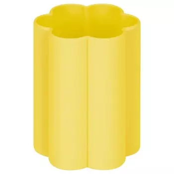 Стаканчик для рисования 160 мл "Мульти-Пульти", силиконовый, фигурный, жёлтый