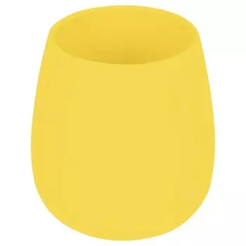 Стаканчик для рисования 290 мл "Мульти-Пульти", силиконовый, жёлтый