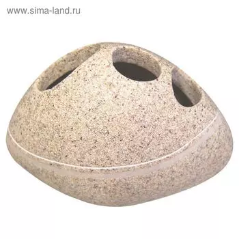 Стаканчик для з/щетки Little Rock, цвет бежевый