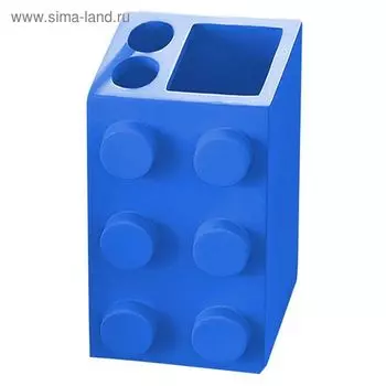 Стаканчик для зубной щетки, детский Bob, цвет синий