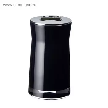 Стаканчик для зубной щетки Disco, черный