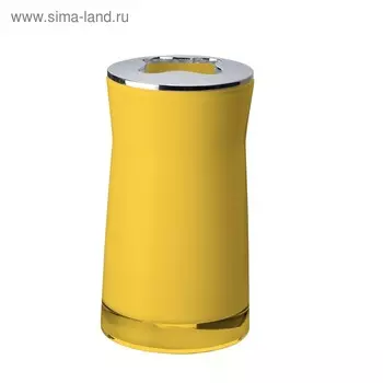 Стаканчик для зубной щетки Disco, желтый