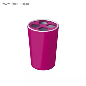 Стаканчик для зубной щетки Fashion, фиолетовый