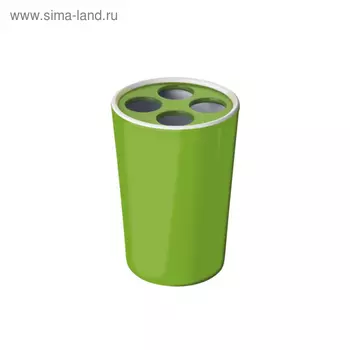 Стаканчик для зубной щетки Fashion, зеленый