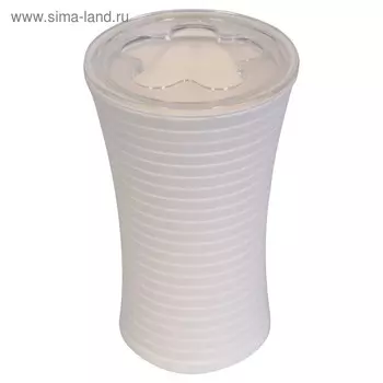 Стаканчик для зубной щетки Tower, белый