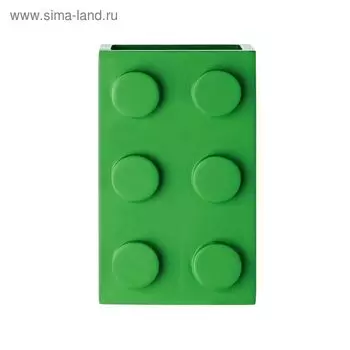 Стаканчик для зубных щёток, детский Bob, цвет зеленый