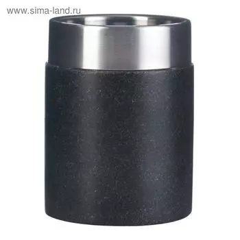 Стаканчик Stone, цвет черный