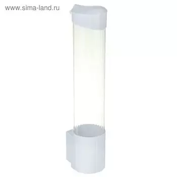 Стаканодержатель LESOTO white, на шурупах, белый