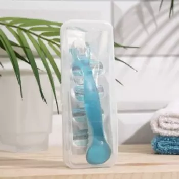 Станок бритвенный, 4 сменных кассеты