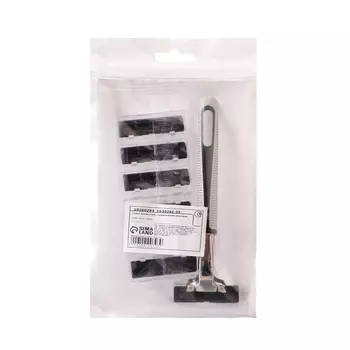 Станок бритвенный + 7 сменных кассеты, 2 лезвия